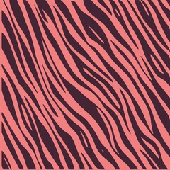 Burgundy zebra stripe abstract seamless texture