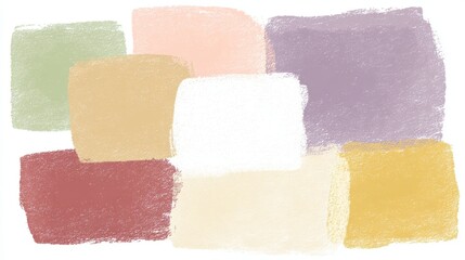 Fototapeta premium Vivid colors and abstract brushstrokes, a modern art exploration of texture paint.