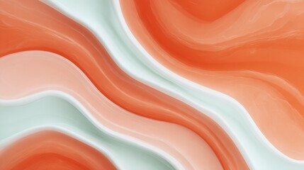 Dynamic swirls of red and white, a captivating abstract closeup for modern design.