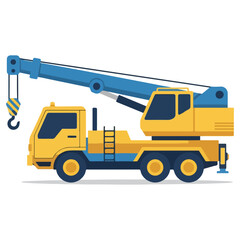 Heavy Duty Truck Mounted Crane Lifting.