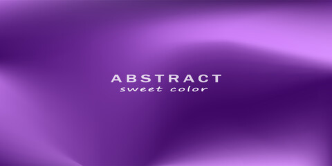 Light purple wave abstract background. Gradient. The surface texture of the fabric is firm. Dark colored background with space for design. Plum eggplant color combination