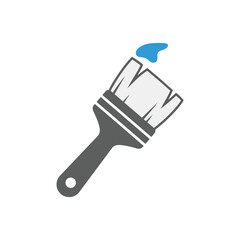 brush isolated on white background