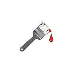 brush isolated on white background