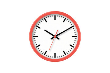 Clock displays time, schedule management, meeting, deadline graphic