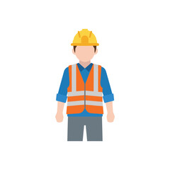 construction worker with helmet