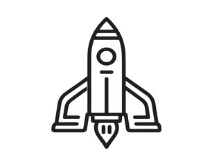 Futuristic space technology icon in elegant vector artwork