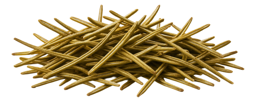 Walnut-studded dough ring with a rough texture and a deep brown color