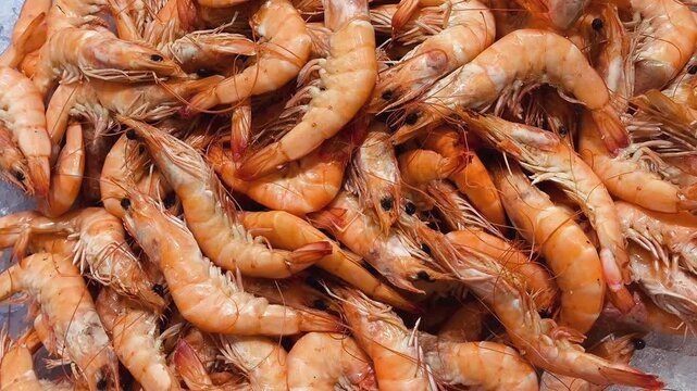 Langostinos cocidos 
