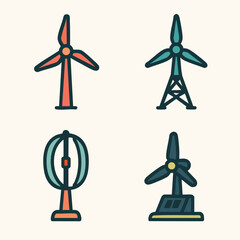Different Types of Wind Turbines.