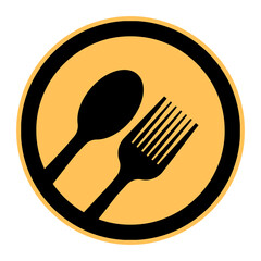 illustration of restaurant sign board