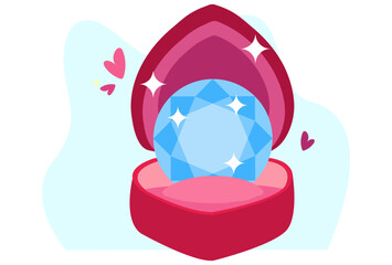 Pearl Concept Illustration Vector Style