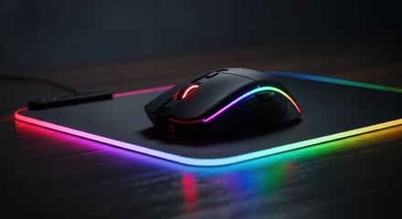 High Performance Gaming Mouse with Customizable RGB Lighting