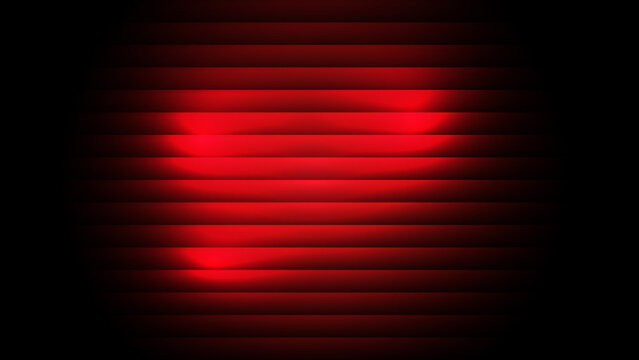Futuristic red Glass Gradient on Black Background with Glowing Waves and Transparent Motion Layers

