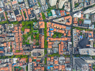 Wuhan city landmark skyline scenery