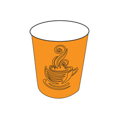 coffee cup vector illustration