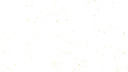 Golden patina scratch texture for luxury graphic design overlay. Stylish modern gold splashes texture isolated on transparent background. 