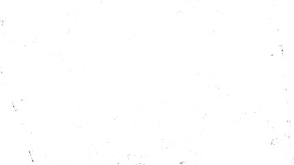 Abstract grunge vector texture with scratches and dust particles. Transparent background grunge texture with spots dirt and scratches. 