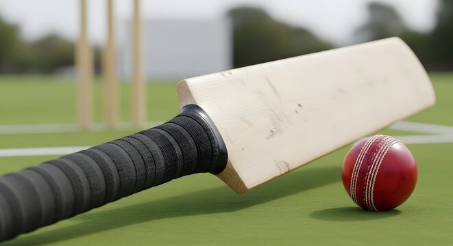 Cricket Bat and Ball Ready