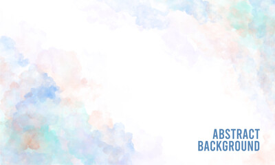 Soft Pastel Watercolor Background – Abstract Minimal Texture Design