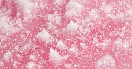 White snow falling on a pink background, high resolution, high quality, pink color, texture, pattern, seamless .