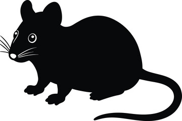 Obraz premium mouse-vector-silhouette-icon-----ideal-for-wildlif (1).eps