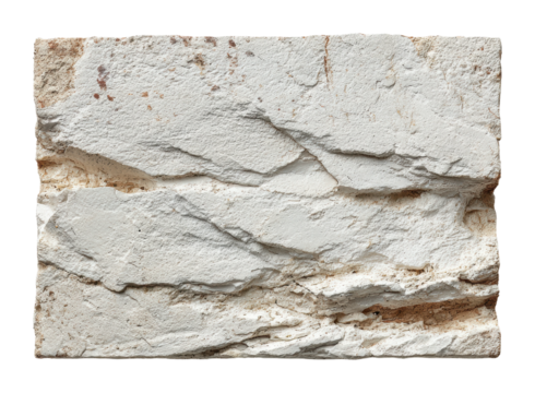 Textured white wall surface neutral isolated on transparent background