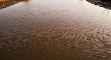 murky rippling water surface nature background
