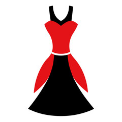 Female dress in clothesp  mocap icon line airt vector outline Illustrations on white background.