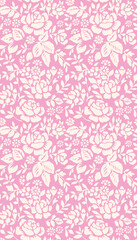 Vector damask seamless pattern background. Classical luxury old fashioned damask ornament, royal victorian seamless texture for wallpapers, textile, wrapping. Exquisite floral baroque template