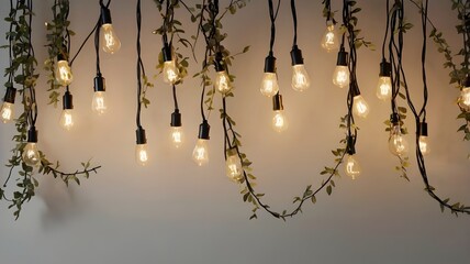 Twinkle Lights Ring with Empty Center