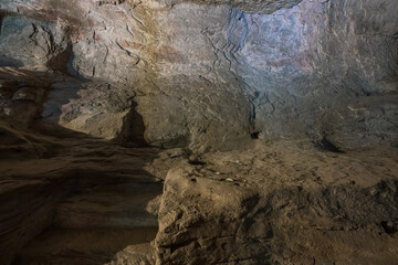 interior of Chinese grottoes buddhist cultural relic