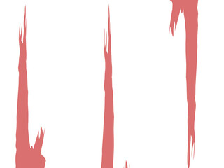 red paint splash isolated