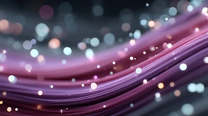 Abstract glowing purple fiber strands high resolution picture