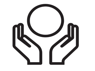 Elegant charity illustration highlighting giving and humanity concepts