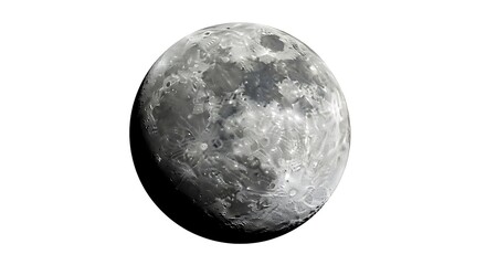 Close Up Image of the Moon.