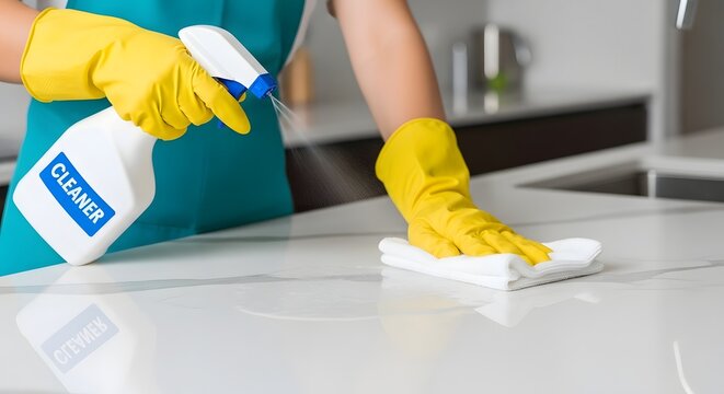 Cleaning Kitchen Countertops A Step-by-Step Guide