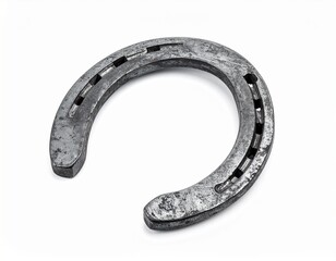 Weathered Metal Horseshoe Rustic Charm and Good Luck Symbol