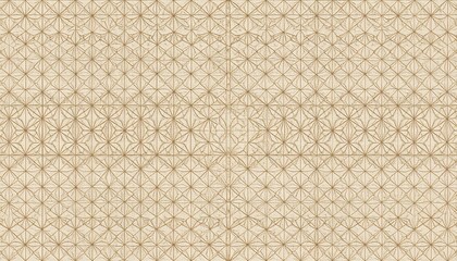 Beige geometric repeating pattern