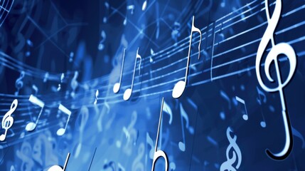 Musical Instrument & Science Scenes: Guitar Strings, Fiber Optic Lights & Computer Network Designs