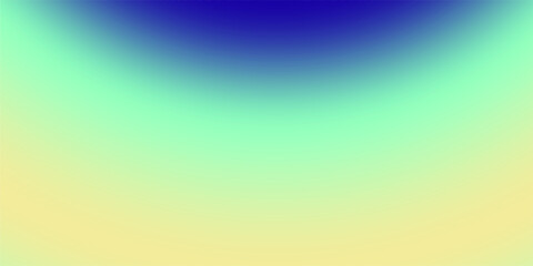A soft gradient background transitioning through shades of blue green and yellow with a gentle luminous glow.