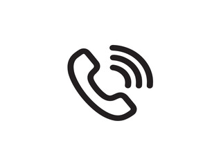 Modern Contacts Icon Featuring Clean Minimalist Vector Line Design