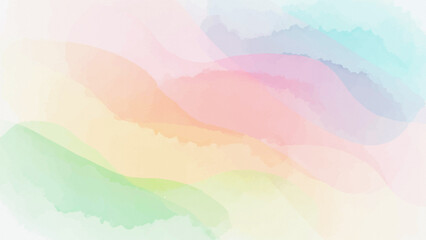 Delicate pastel rainbow background with subtle texture and soft gradient