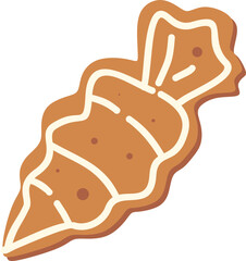 Christmas Gingerbread Illustration