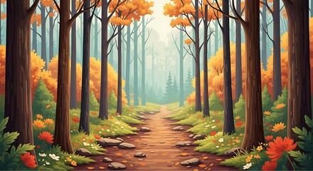 Autumn Forest Path. (8)