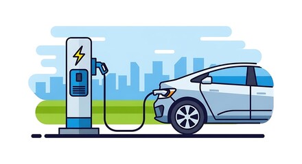 EV Charging Station.