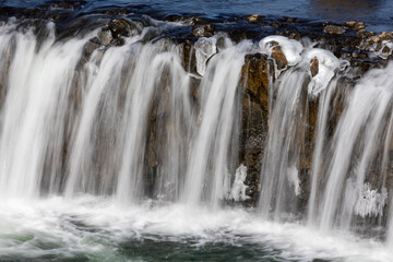 waterfall in the park