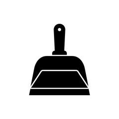 dustpan icon, modern vector isolated on white background.