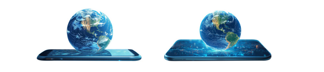 a Mobile technology business concept