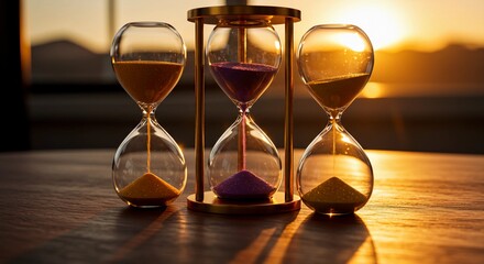 Hourglass Time Concept