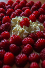 Raspberry cake